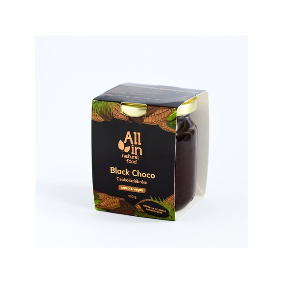 All In Naturals Black Choco csokikrém - 180 g