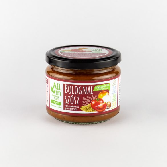 All In Natural bolognai szósz - 250 g