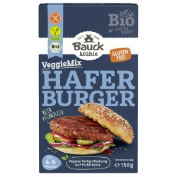 Bauckhof bio vegán hamburger pogácsa lisztkeverék - 150 g