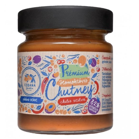 Esbana prémium homoktövis chutney, chilis szilva - 190 g