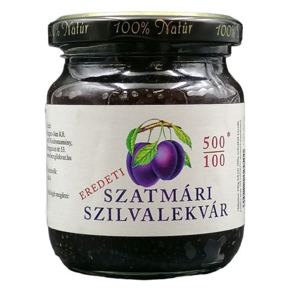 Eredeti szatmári szilvalekvár, cukormentes - 250 g