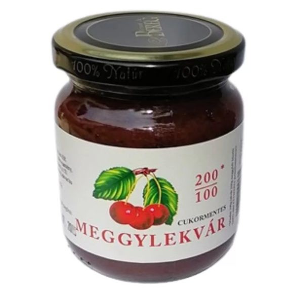 Eredeti szatmári meggylekvár, cukormentes - 250 g