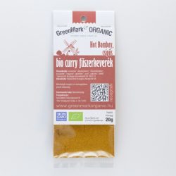 Bio curry fűszerkeverék, Hot Bombay, csípős - 20 g