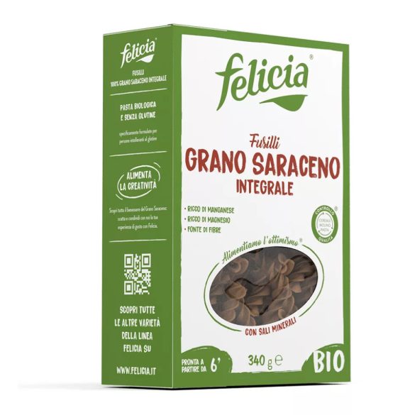 Felicia Bio hajdina fussili - 250 g