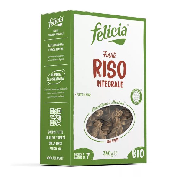 Felicia Bio barnarizs fussili - 250 g