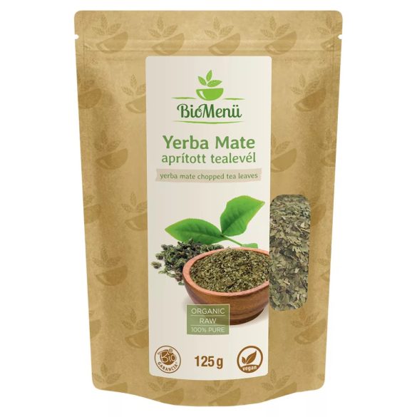 Biomenü bio yerba mate aprított tealevél - 125 g