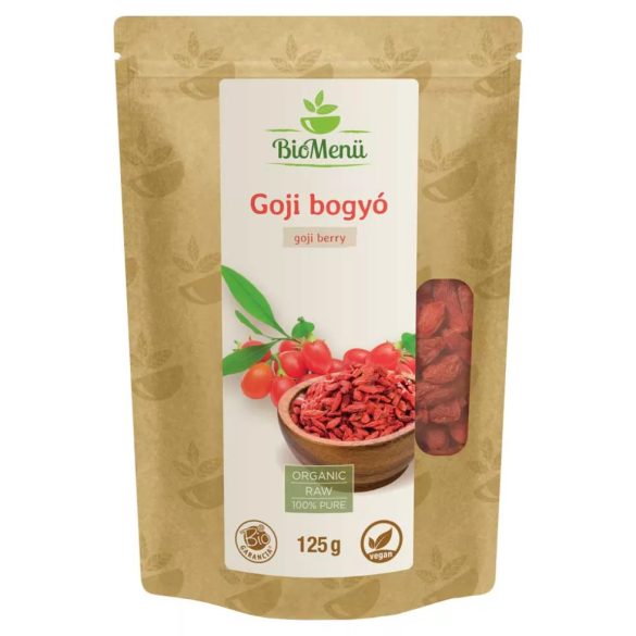 Biomenü bio liofilizált goji bogyó - 125 g