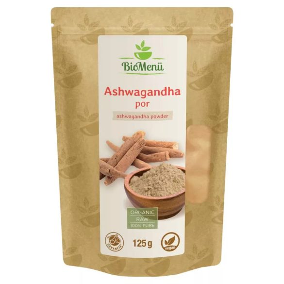 Biomenü bio ashwagandha, indiai ginzeng por - 125 g