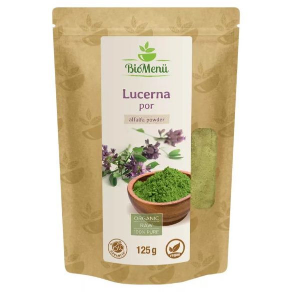 Biomenü bio lucerna, alfalfa por - 125 g