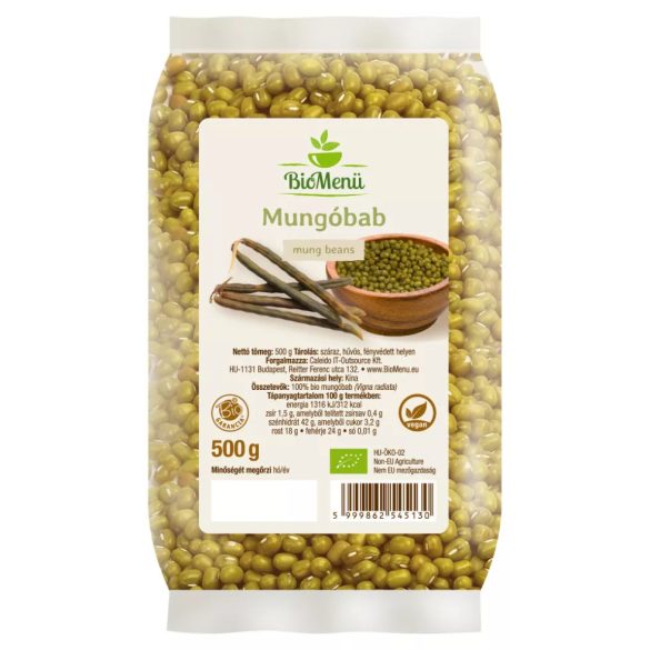 Biomenü bio mungóbab - 500 g