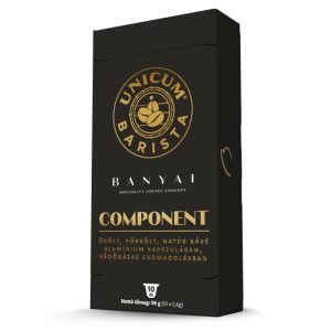 Bányai Unicum Barista Component specialty kávé - 10 kapszula