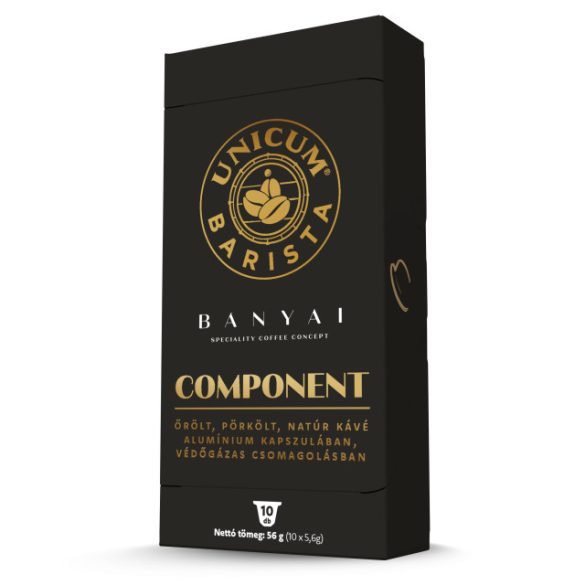 Bányai Unicum Barista Component specialty kávé - 10 kapszula