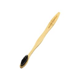   Coconutoil cosmetics bio lebomló bambusz fogkefe aktív szénnel - 1 db