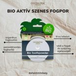 Coconutoil cosmetics bio fogpor aktív szénnel - 50 ml