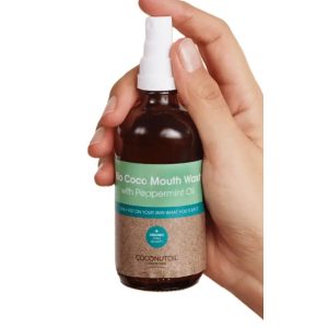 Coconutoil cosmetics bio szájvíz borsmentával - 100 ml