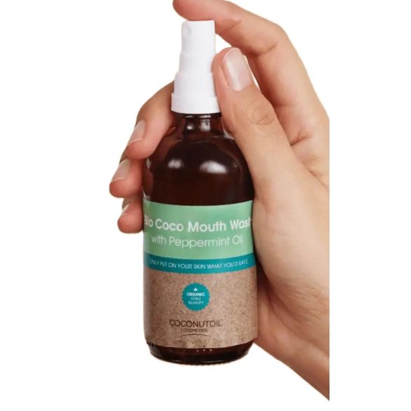 Coconutoil cosmetics bio szájvíz borsmentával - 100 ml