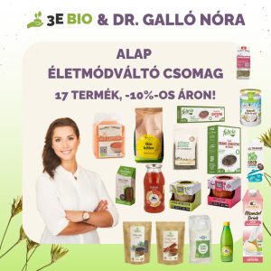 Alap életmódváltó csomag - Dr. Galló Nóra dietetikustól (-10%)