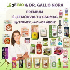 Prémium életmódváltó csomag - Dr. Galló Nóra dietetikustól (-10%)