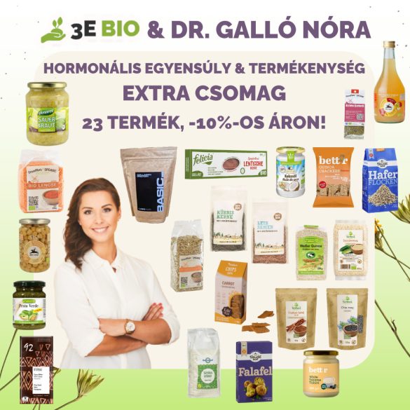 Hormonális Egyensúly & Termékenység - Extra csomag - Dr. Galló Nóra dietetikustól (-10%)