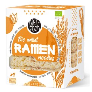 Diet Food bio köles ramen tészta - 280 g