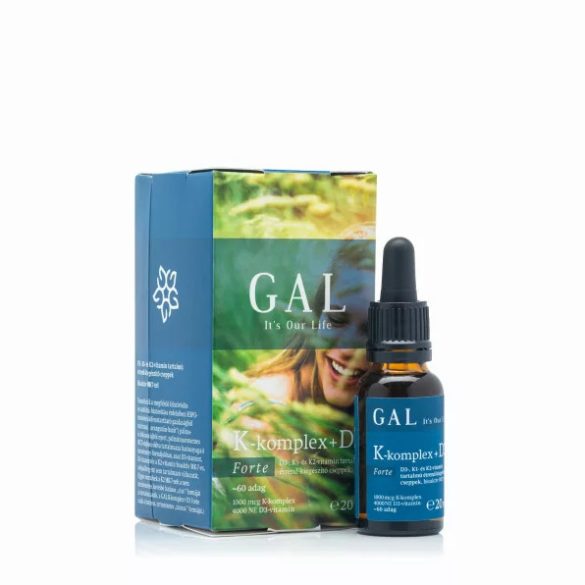 GAL K-komplex + D3-Forte csepp - 20 ml (60 adag)