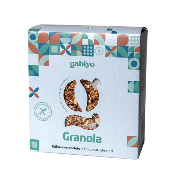 Gabiyo kókusz-mandula granola -  275 g