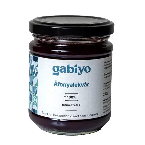 Gabiyo áfonya lekvár -  200 g