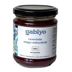 Gabiyo levendulás meggy-málna lekvár -  200 g