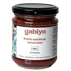 Gabiyo bodzás eper lekvár berkenyével -  200 g