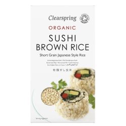 Clearspring bio sushi rizs, barna - 500 g