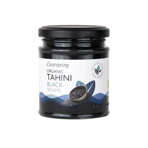 Clearspring bio fekete szezámkrém, tahin - 170 g