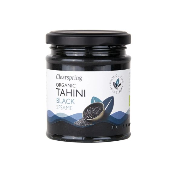 Clearspring bio fekete szezámkrém, tahin - 170 g