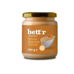 Bett'r bio szezámkrém, tahin, barna - 250 g
