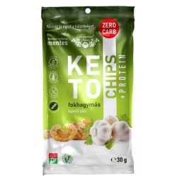 Pannónia keto chips, tepertő pörc, fokhagymás - 30 g