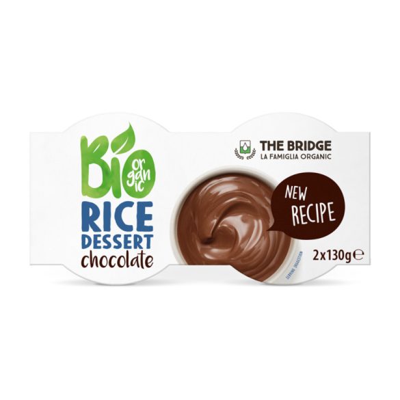 The Bridge bio csokis rizspuding - 2x130 g