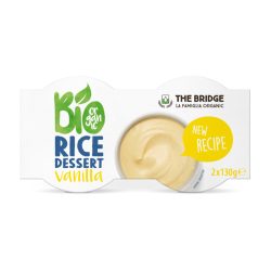 The Bridge bio vaníliás rizspuding - 2x130 g