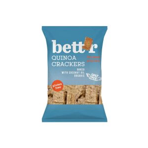 Bett'r bio füstölt paprikás quinoa kréker - 100 g - LEJÁRAT: 2026.05.01