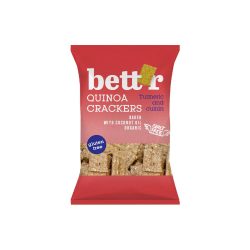   Bett'r bio kurkumás-köményes quinoa kréker - 100 g - LEJÁRAT: 2026.05.30