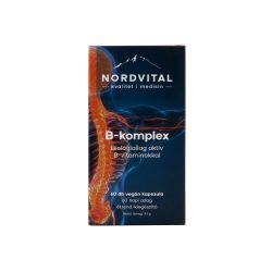 Nordvital B-komplex vegán kapszula - 60 db 