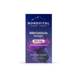 Nordvital Máriatövis komplex kapszula 210 mg - 60 db