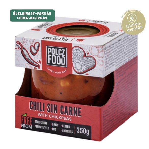 POLCZ FOOD chilis bab csicseriborsóval - 350 g