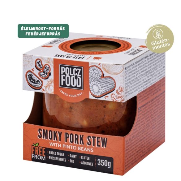 POLCZ FOOD füstölt tarjás babragu - 350 g