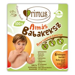   Primus vegán almás babakeksz, hozzáadott cukor nélkül - 100 g