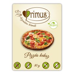 Primus vegán pizzás sós keksz- 80 g