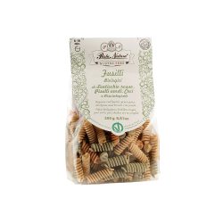   Pasta Natura bio tricolor fussili tészta (rizs-vöröslencse-borsó-csicseri) - 250 g