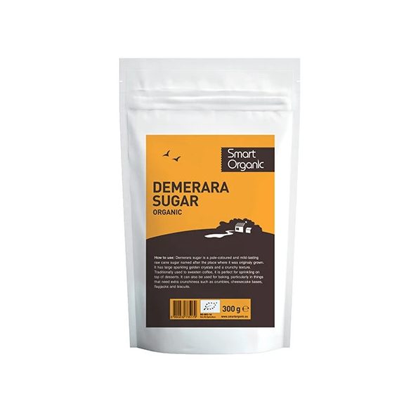 Smart Organic bio Demearara nádcukor - 300 g