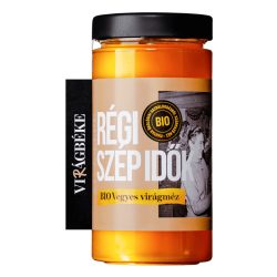 Virágbéke bio vegyes virágméz - 700 g
