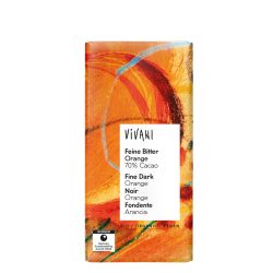 Vivani bio, narancsos étcsokoládé, 70% - 80 g  