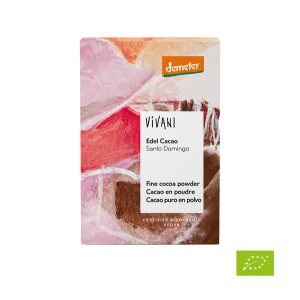 Vivani bio, nyers kakaó por (Demeter bio minőség) - 100 g