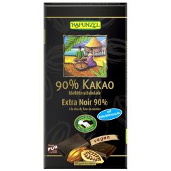   Rapunzel bio étcsokoládé kókuszvirágcukorral, 90% - 80 g